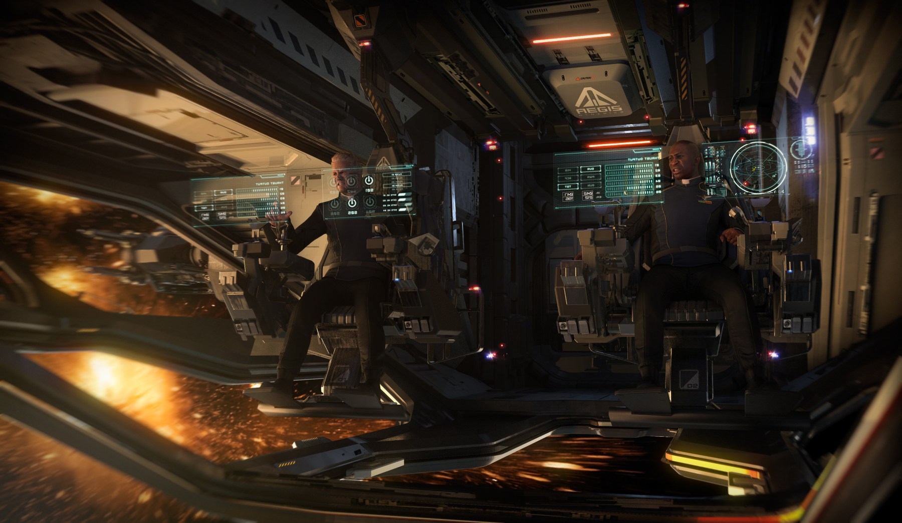 STAR CITIZEN - AEGIS HAMMERHEAD - LTI - CCU'd - (Assurance vie